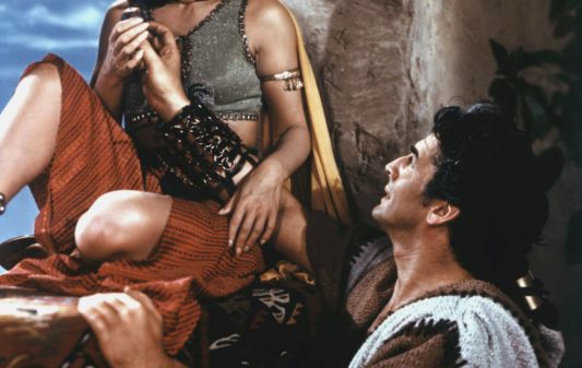 SAMSON AND DELILAH 1949 DIRECTED BY CECIL B. DeMILLE Hedy Lamarr and Victor Mature