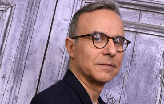PARIS, FRANCE - 01/09/2019: Writer Philippe Besson poses during a portrait session in Paris, France on 01/09/2019. (Photo by Eric Fougere/Corbis via Getty Images)
